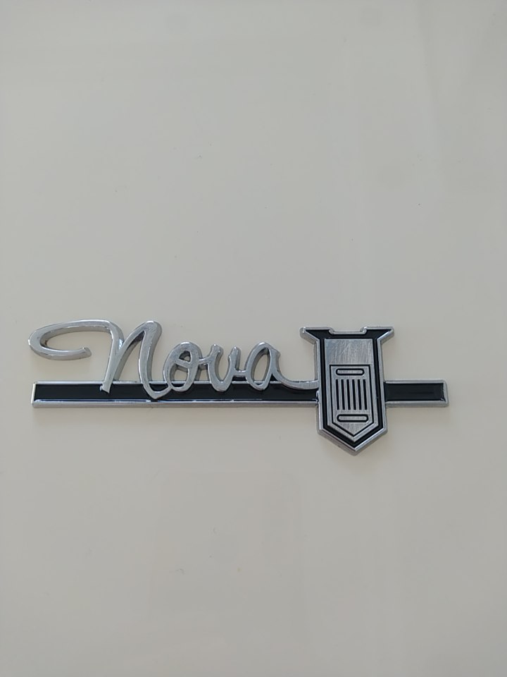 CHEVROLET NOVA METAL ARMA YAZI